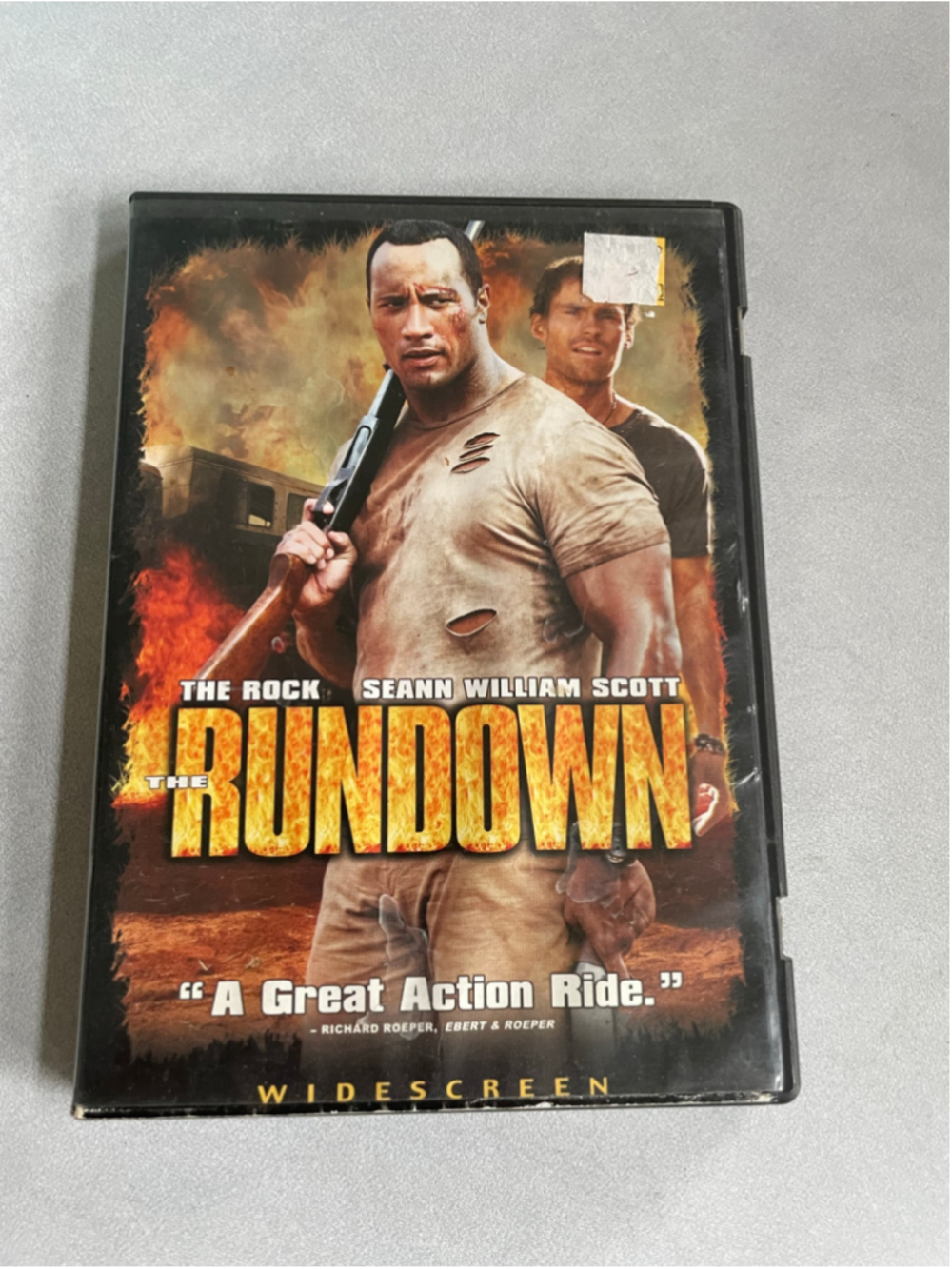 The Rundown DVD The Rock Seann William Scott Action Movie Standard One Size